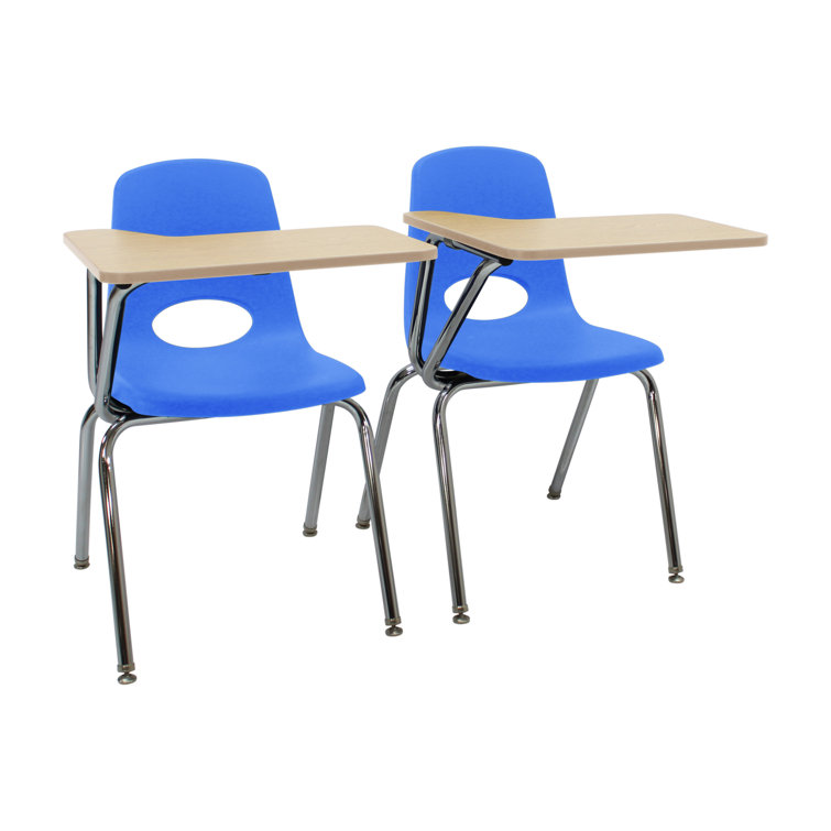 Factory Direct Partners 18" Stack Chair with Tablet Arm Wayfair Canada